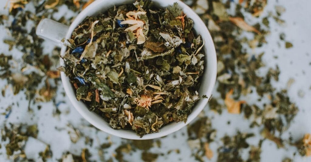 A warm evening tea ritual