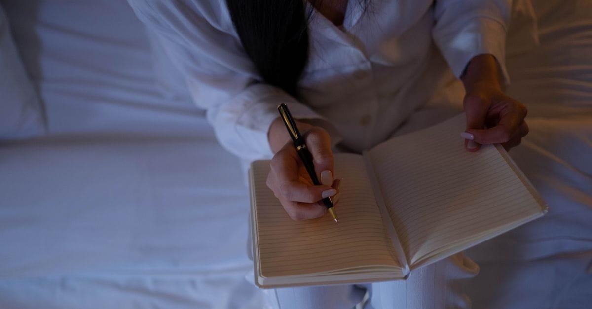 Self-care journaling