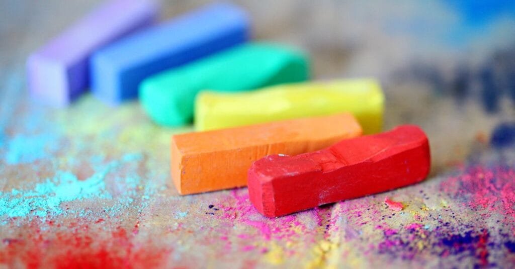 Painting as a calming creative hobby