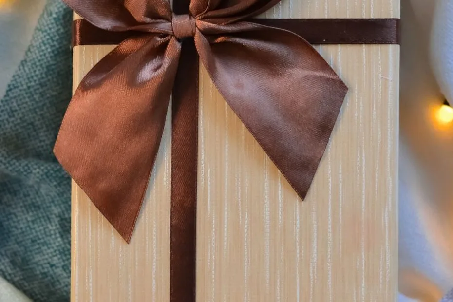 Thoughtfully wrapped self-care gift