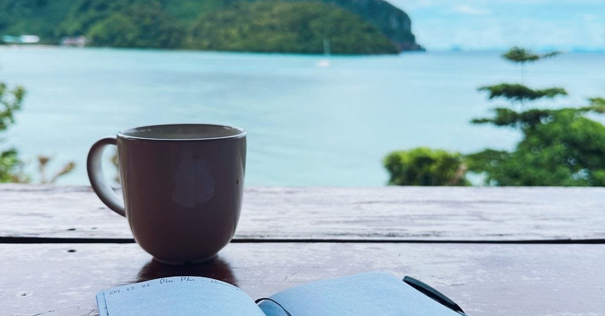 Morning self-care routine