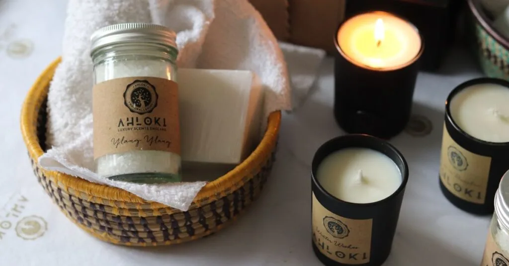 A curated self-care gift set