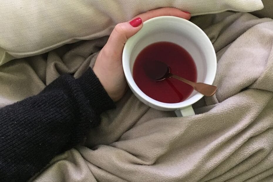 Cozy budget self-care at home