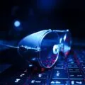 Blue light glasses for screen work and better sleep