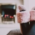 Cozy warm slippers for comfortable feet at home
