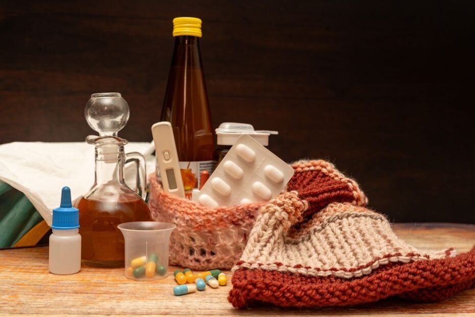 Hot water bottle wrapped in a soft cover, providing warmth and comfort for self-care