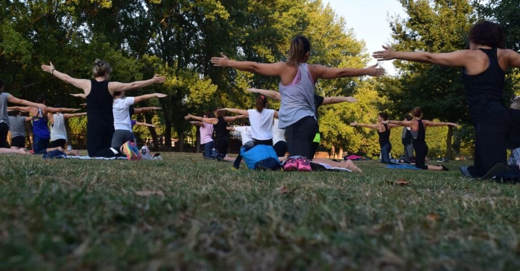 A peaceful meditation practice
