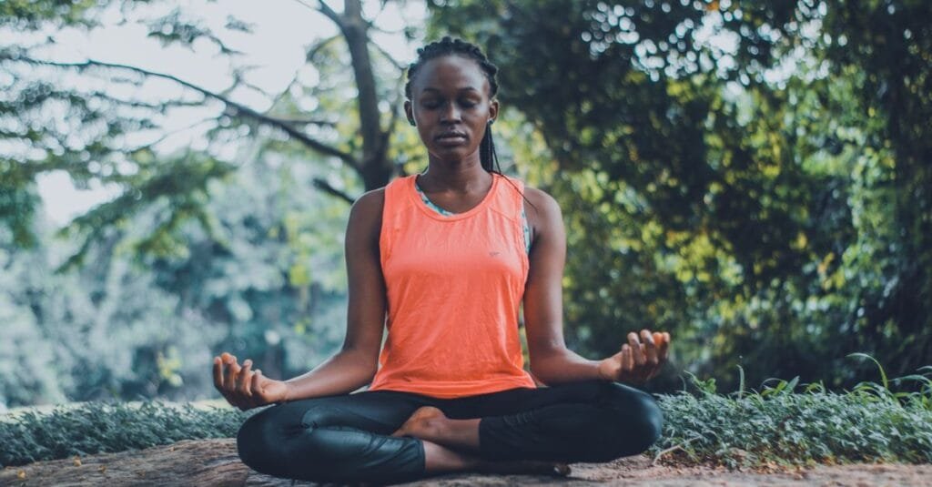 Relaxing to ease stress