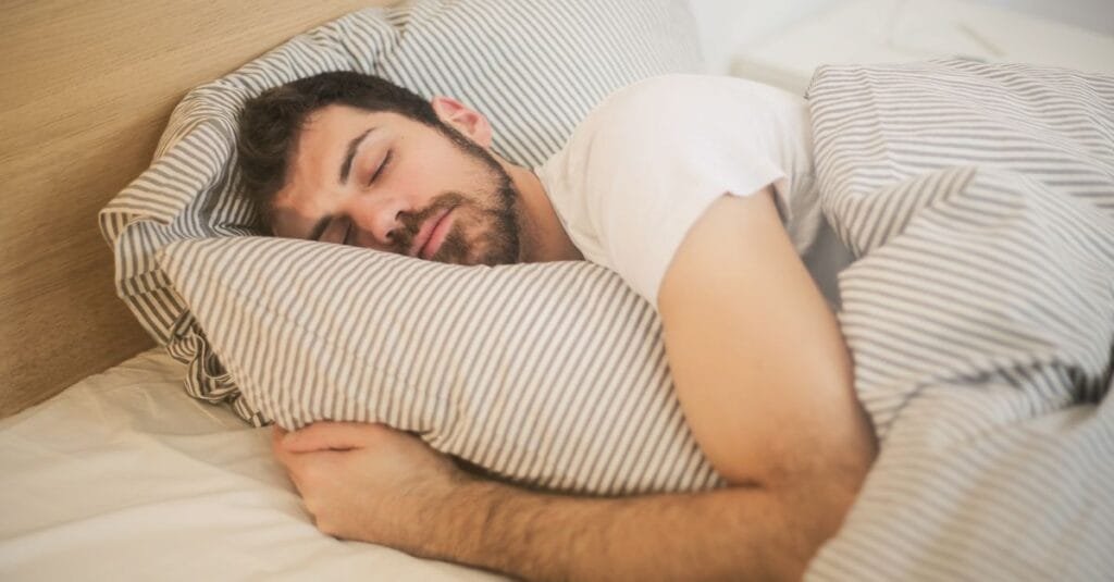 A highly sensitive person finding calm